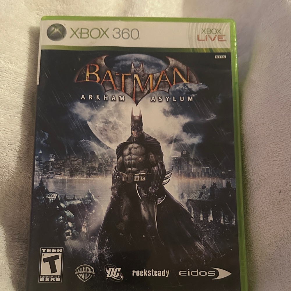Batman: Arkham Asylum for Xbox 360 - Green Case